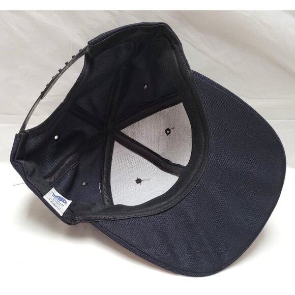 U.S. Naval Observatory Black Hat Gold Embroidery Adjustable Snapback Adult Large - Picture 6 of 7